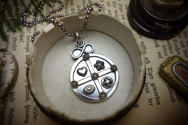 Silver Pendant „THE ALCHEMIST“