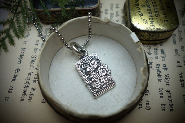 Silver Pendant „THE LOVERS“
