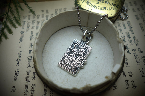 Silver Pendant „THE LOVERS“