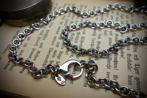 Silver Chain „OLD STYLE“, Length 61cm