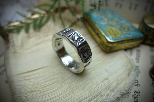 Silver Ring „ARIZONA DREAM“, U.S. Size 12 3/4