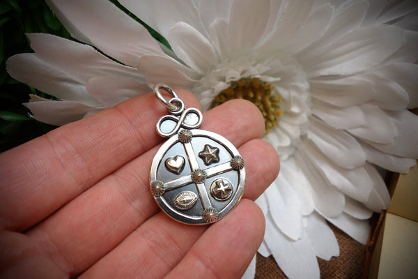 Silver Pendant „THE ALCHEMIST“