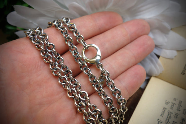 Silver Chain „OLD STYLE“, Length 61cm