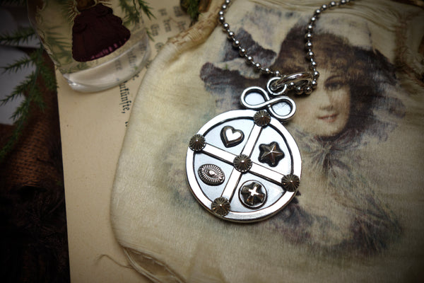 Silver Pendant „THE ALCHEMIST“