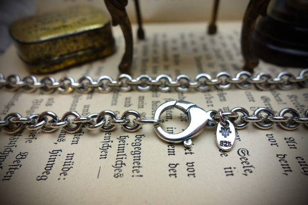 Silver Chain „OLD STYLE“, Length 61cm