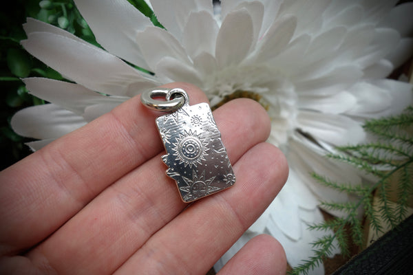 Silver Pendant „THE LOVERS“