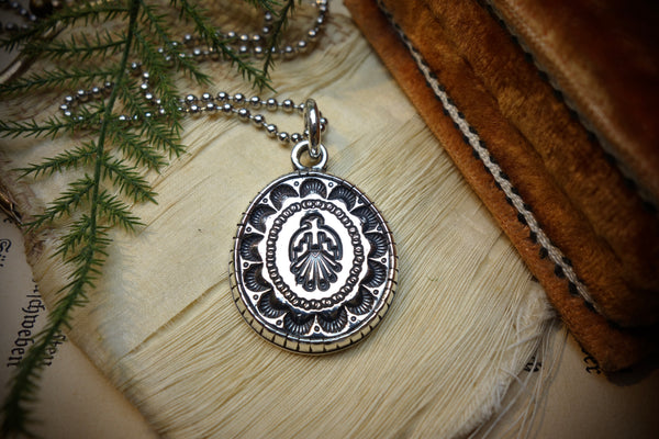 Silver Pendant „THUNDERBIRD“
