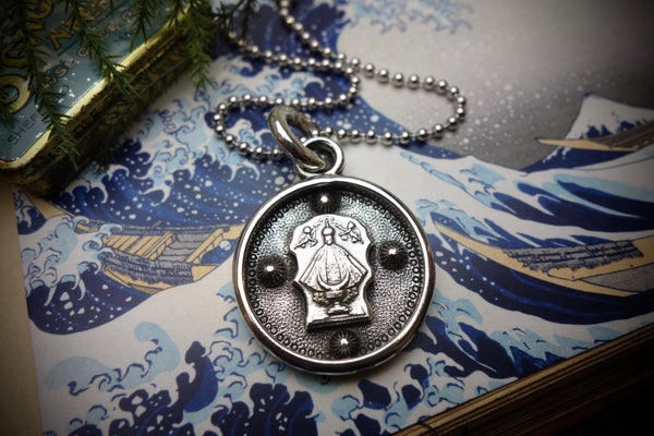 Silver Pendant „OUR LADY OF SAN JUAN DE LOS LAGOS“