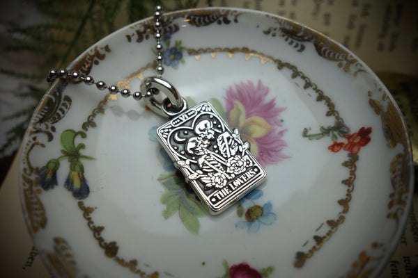 Silver Pendant „THE LOVERS“