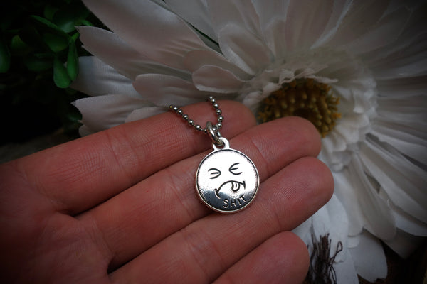 Silver Pendant „SH*T“