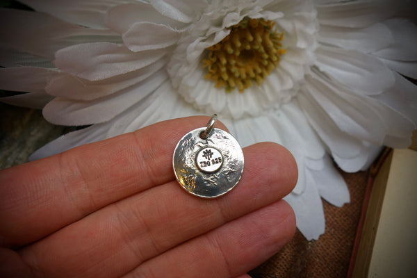 Silver Pendant „GOLDEN THUNDERBIRD“