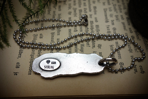 Silver Pendant „NOT DEAD YET“
