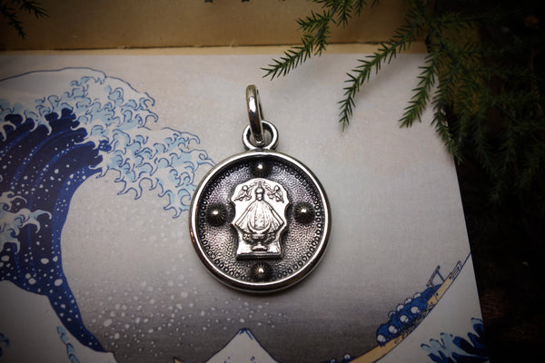 Silver Pendant „OUR LADY OF SAN JUAN DE LOS LAGOS“