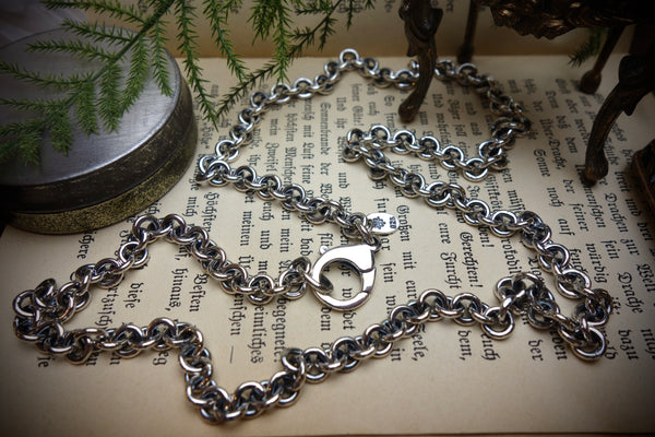 Silver Chain „OLD STYLE“, Length 61cm