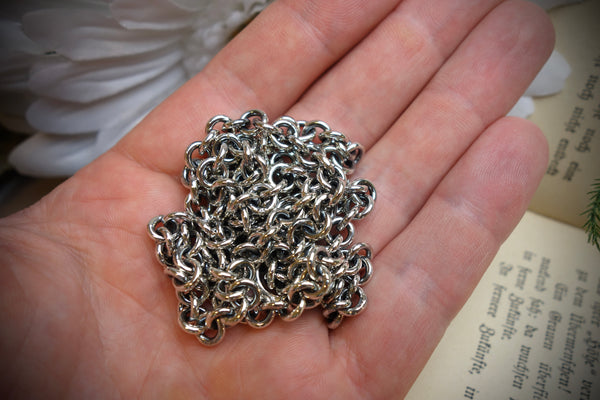 Silver Chain „OLD STYLE“, Length 61cm