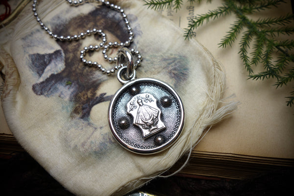 Silver Pendant „OUR LADY OF SAN JUAN DE LOS LAGOS“