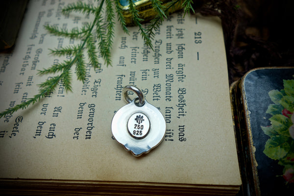 Silver Pendant „GRUMPY KITTY“