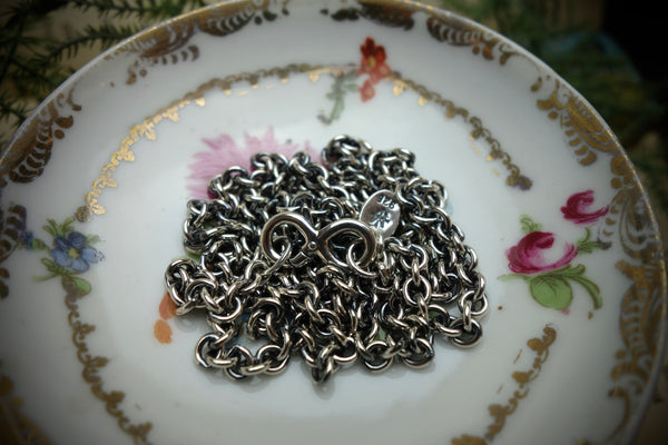 Silver Chain „ANCHOR“, Length 63cm