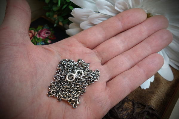 Silver Chain „ANCHOR“, Length 63cm