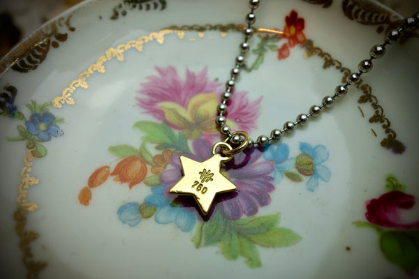 Gold Pendant „STAR“