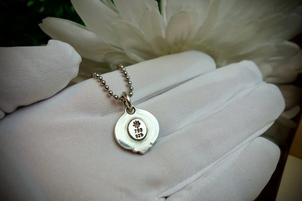 Silver Pendant „GRUMPY KITTY“