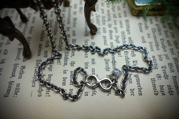 Silver Chain „ANCHOR“, Length 63cm