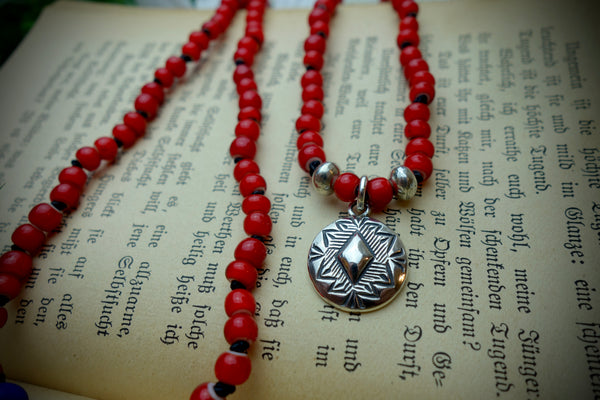 Necklace „TRADING POST No.2“, Length 77cm