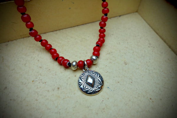 Necklace „TRADING POST No.2“, Length 77cm