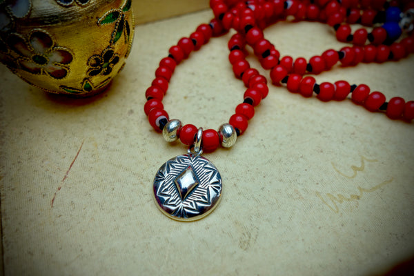 Necklace „TRADING POST No.2“, Length 77cm