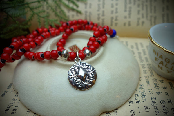 Necklace „TRADING POST No.2“, Length 77cm