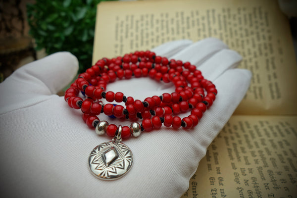 Necklace „TRADING POST No.2“, Length 77cm