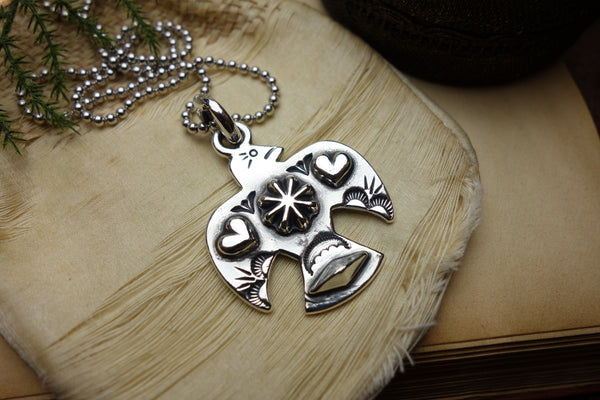 Silver Pendant „THUNDERBIRD“