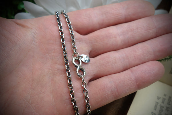 Silver Chain „ANCHOR“, Length 63cm