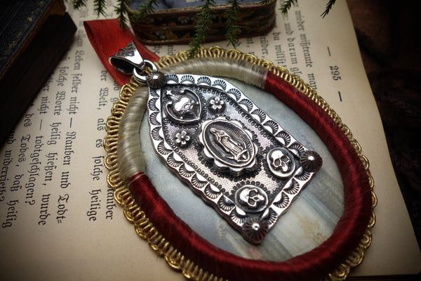 Silver Pendant „OUR LADY OF GUADALUPE“