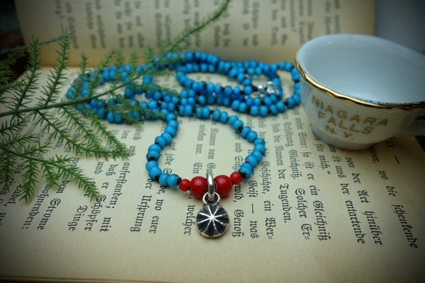 Necklace „TRADING POST Nr.1“, Length 74cm