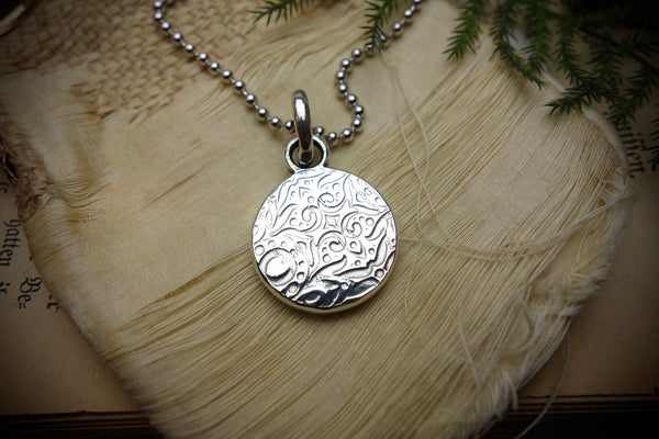 Silver Pendant „MEMENTO MORI“