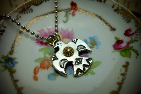Silver Pendant „J.M. THUNDERBIRD“