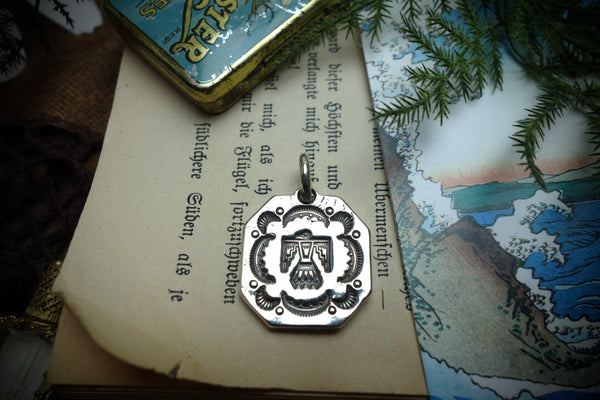 Silver Pendant „OLD THUNDERBIRD MEDAL“