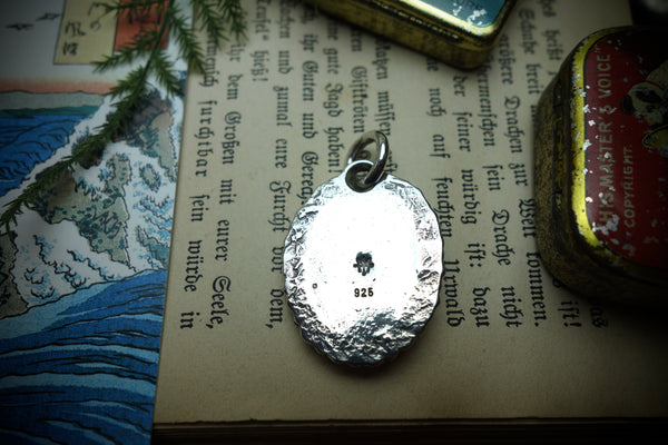 Silver Pendant „CONCHO OVAL“