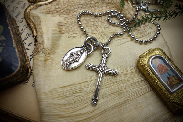 Silver Charms „FAITH & PROTECTION“