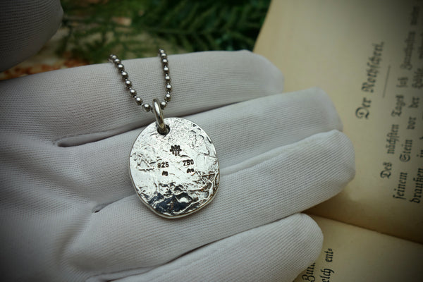 Silver Pendant „EAGLE AND THE SUN“