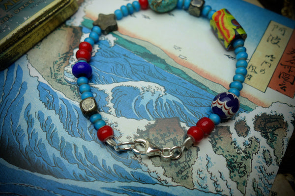 Bracelet „TRADE BEADS“, Length 20,5CM