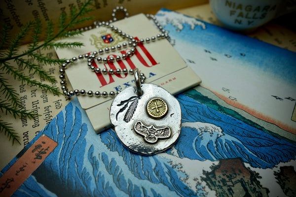 Silver Pendant „OLD SOUL SOUTHWEST“