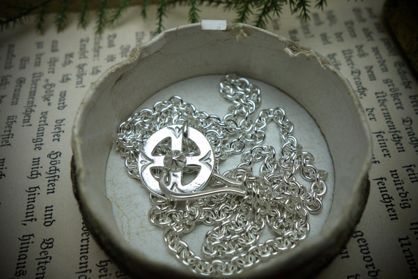 Silver Chain „MEDICINE WHEEL“, Length 64cm