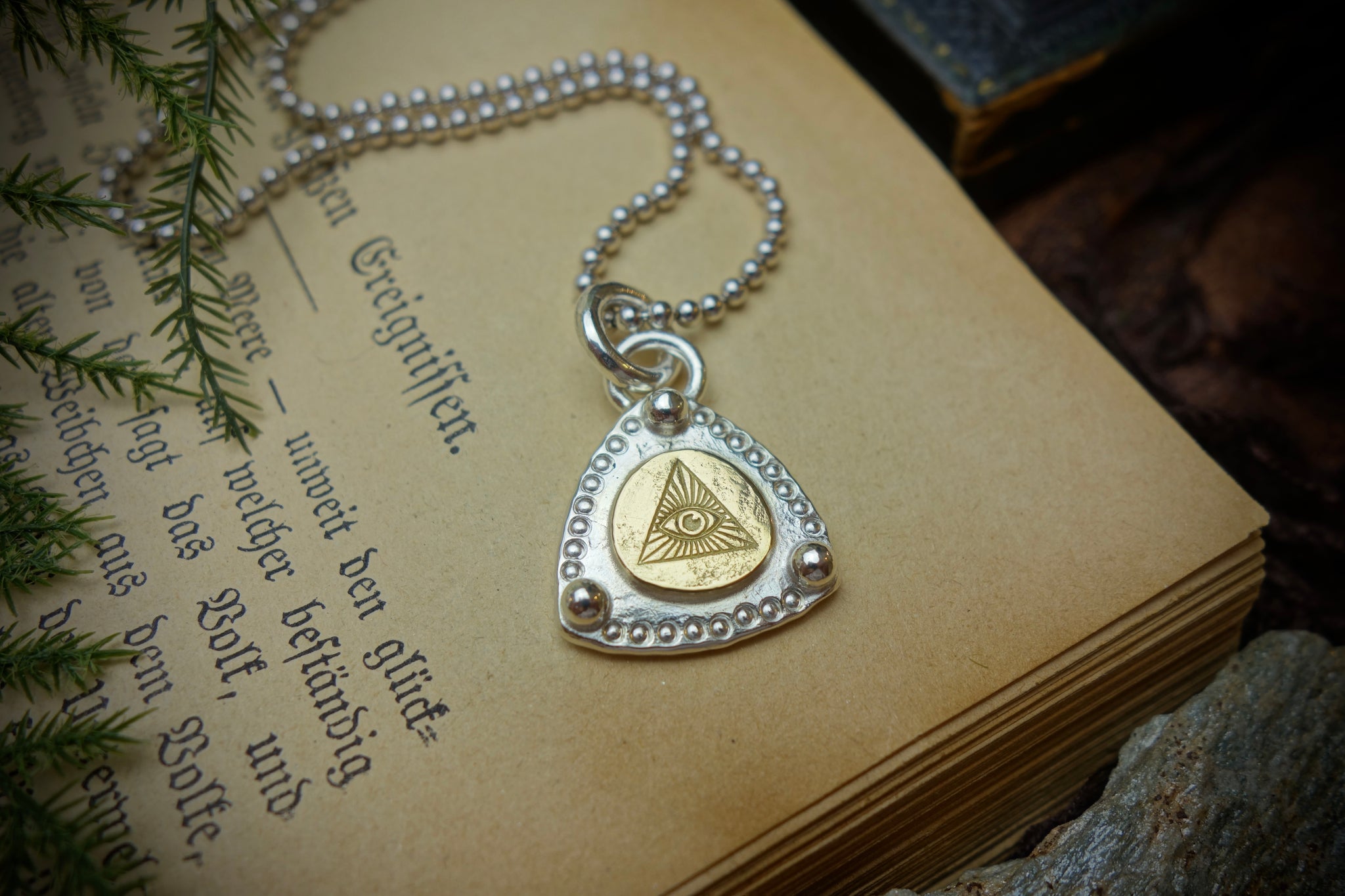 Silver Pendant „ALL SEEING EYE“