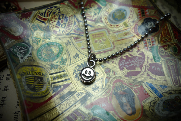 Silver Pendant „KEEP SMILING“