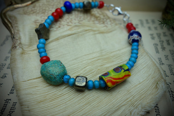 Bracelet „TRADE BEADS“, Length 20,5CM