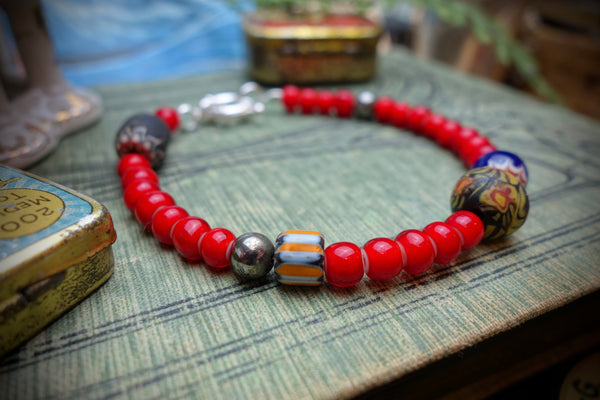 Bracelet „TRADE BEADS“, Length 20cm