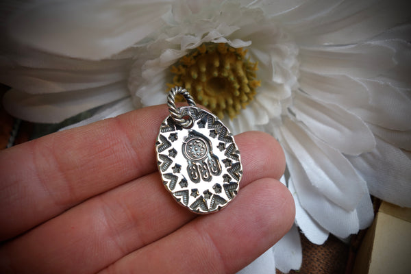 Silver Pendant „DREAM CATCHER“