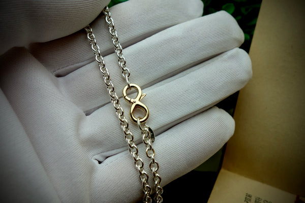 Silver Chain „ANCHOR“, Length 60,5cm